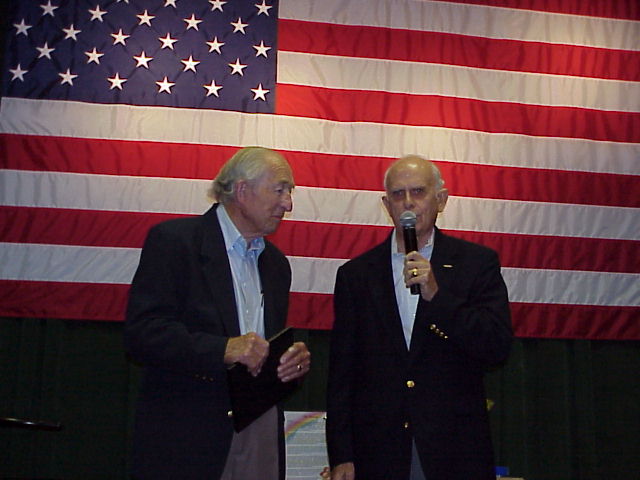 Captain O'Neil and Admiral Vasey