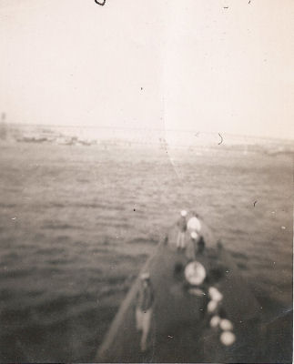 GUNNEL leaving New London